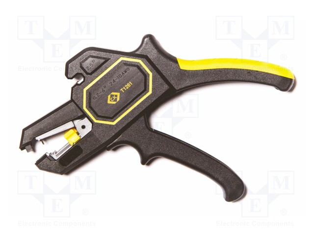 Stripping tool; 0.2÷6mm2; Wire: round