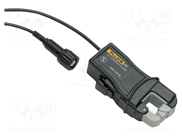AC current clamp adapter; Øcable: 15mm; I AC: 5A; Meas.accur: ±1%