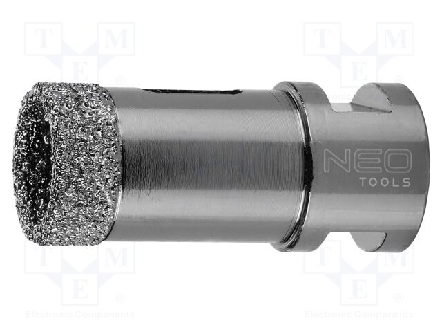 Diamond hole saw; Ø: 25mm; glaze,ceramic tile; Thread: M14