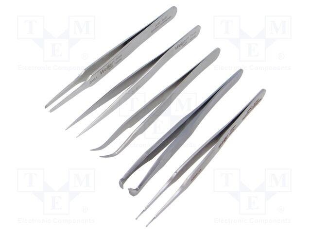 Set of tweezers