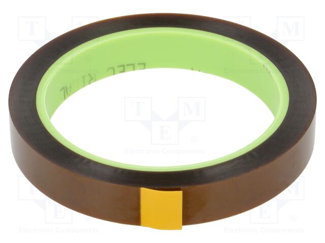 Tape: electrical insulating; W: 15mm; L: 33m; Thk: 0.076mm; acrylic