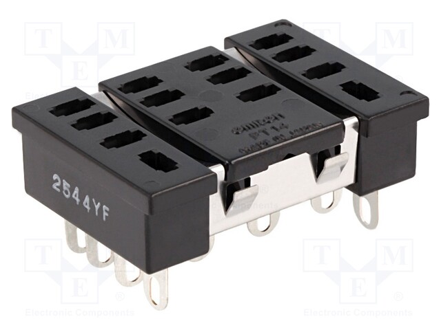 Socket; PIN: 14; Mounting: PCB; Series: LY