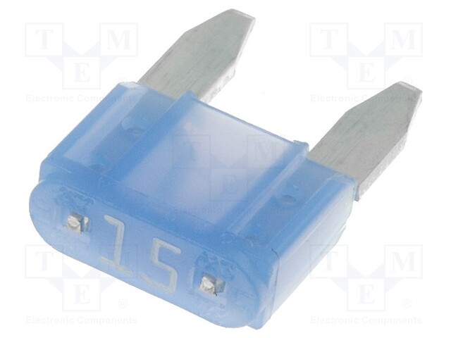 Fuse: fuse; 15A; 32V; automotive; 10,9mm; MINI