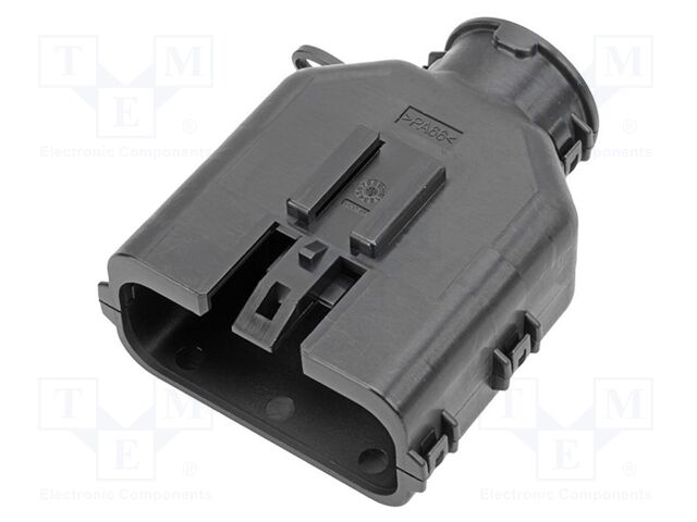 Accessories: cable hood and fastener