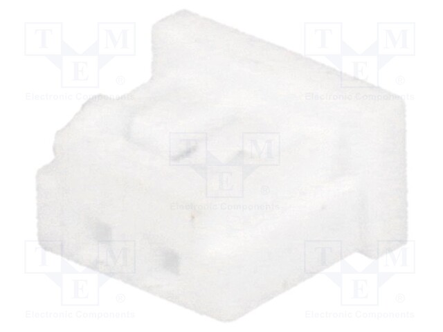 Plug; wire-board; female; Mi II; 2mm; PIN: 2; w/o contacts; straight