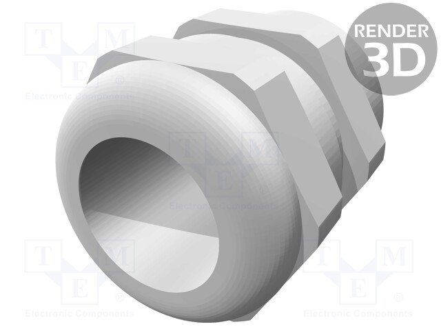 Gland; M20; 9÷13mm; Mat: metal