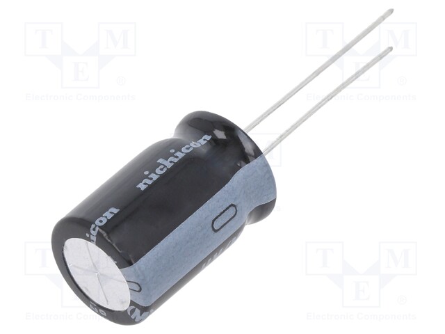 Capacitor: electrolytic; low impedance; THT; 470uF; 16VDC; ±20%