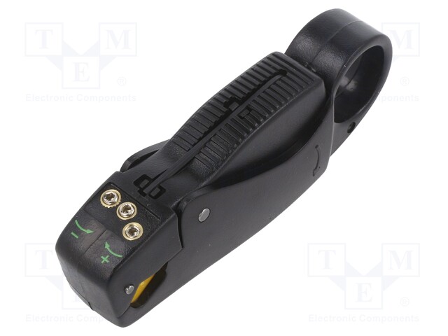 Stripping tool; Wire: coaxial; 110mm