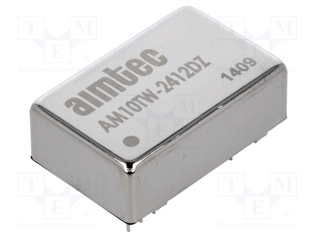 Converter: DC/DC; 10W; Uin: 9÷36V; Uout: 12VDC; Uout2: -12VDC; DIP24