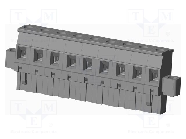 Connector: pluggable terminal block; plug; female; angled 90°