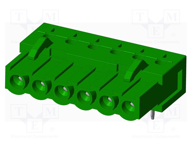 Connector: pluggable terminal block; socket; female; angled 90°