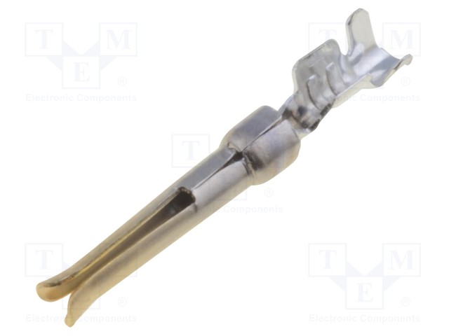 Contact; female; 22AWG÷20AWG; gold flash; crimped,on cable; 5A