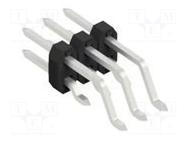 Connector: pin strips; pin header; male; PIN: 6; 2mm; SMT; 2x3; 100V