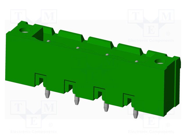 Connector: pluggable terminal block; socket; male; straight; THT