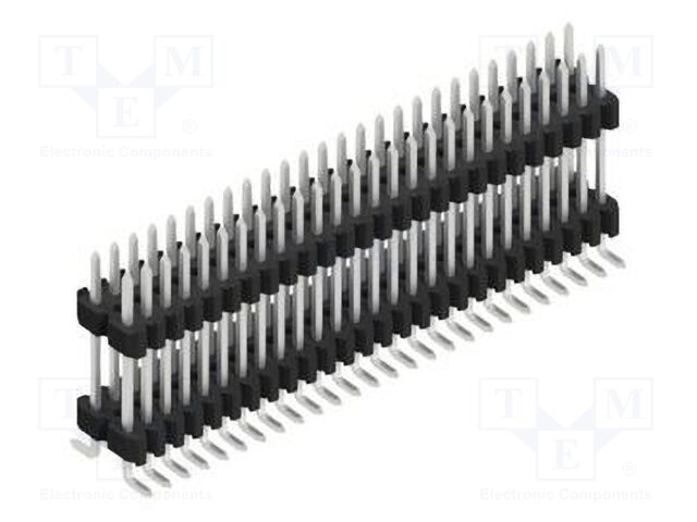Connector: pin strips; pin header; male; PIN: 52; 1.27mm; SMT; 2x26