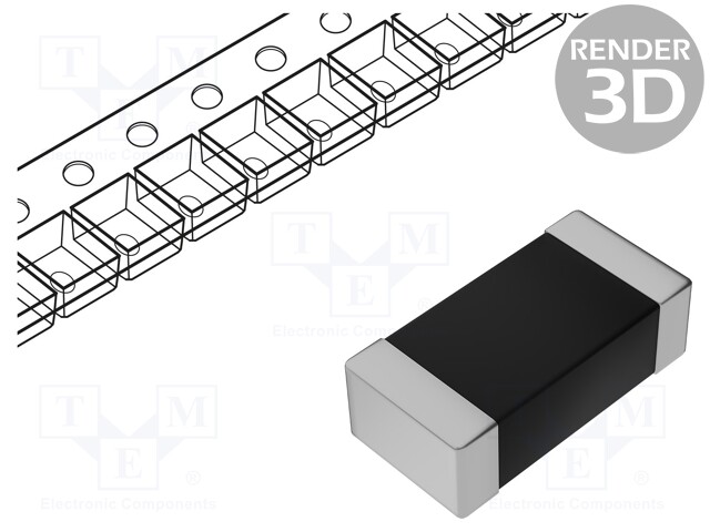 Varistor: metal-oxide; SMD; 2220; 30VAC; 38VDC; 12J; 1.2kA; 20mW