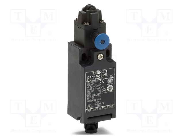 Limit switch; plastic roller; 10A; max.240VAC; max.250VDC; PG13,5