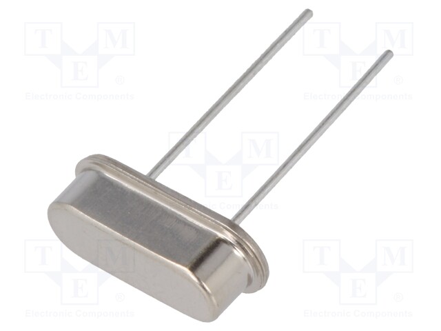 Resonator: quartz; 18.432MHz; ±30ppm; 20pF; THT; HC49-S