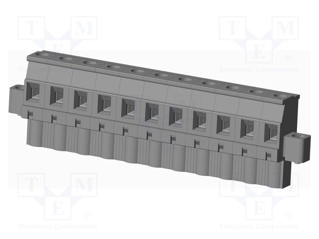 Connector: pluggable terminal block; plug; female; angled 90°