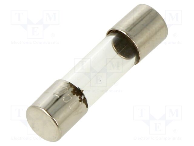 Fuse: fuse; glass; 100mA; 250VAC; quick blow; 5x20mm