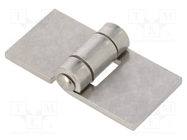 Hinge; Width: 60mm; stainless steel; H: 30mm