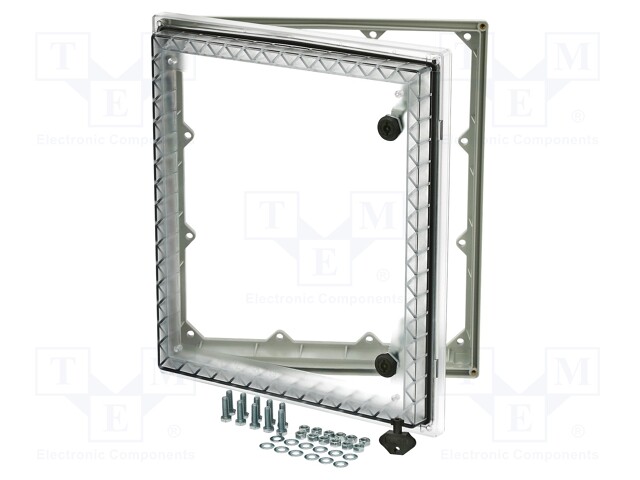 Inspection windows; polycarbonate; 342x295x88mm; IP66