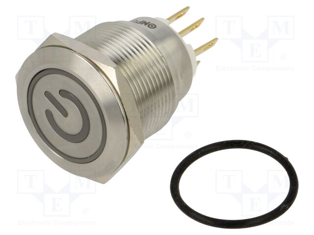 Switch: vandal resistant; Pos: 2; SPDT; 3A/220VAC; 5A/24VDC; IP65