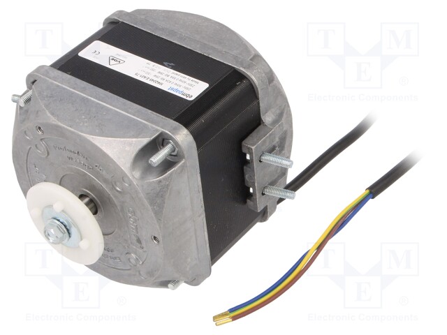 Motor, Q Motors, Shaded Pole, 230 Vac, 1300 rpm, 90 W