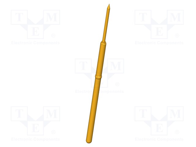 Needle-like test probe; Operational spring compression: 3mm