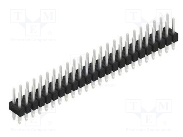 Connector: pin strips; pin header; male; PIN: 48; 2.54mm; THT; 2x24