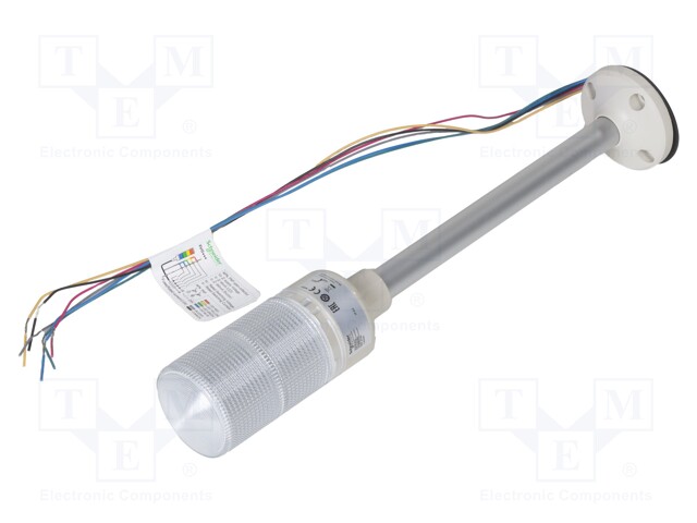 Signaller: signalling column; LED; red/green; 24VDC; 24VAC; IP42