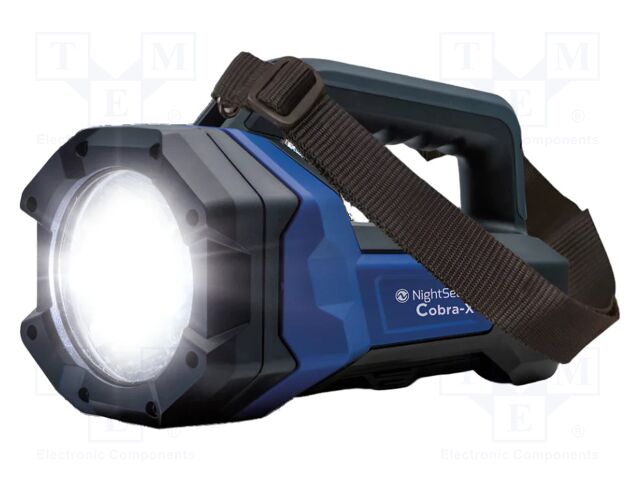 Lamp: working; IP54; 600lm,1200lm; Cobra X; searchlight