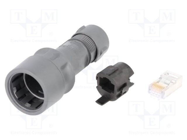 Connector: RJ45; plug; shielded; push-pull; Buccaneer 6000; IDC