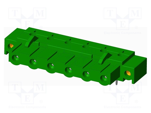 Connector: pluggable terminal block; socket; female; angled 90°