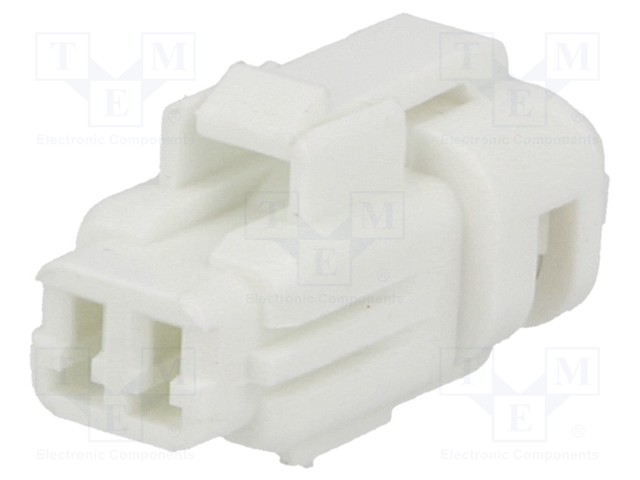 Connector: wire-wire/PCB; 565,E-Seal; plug; female; IP67; white