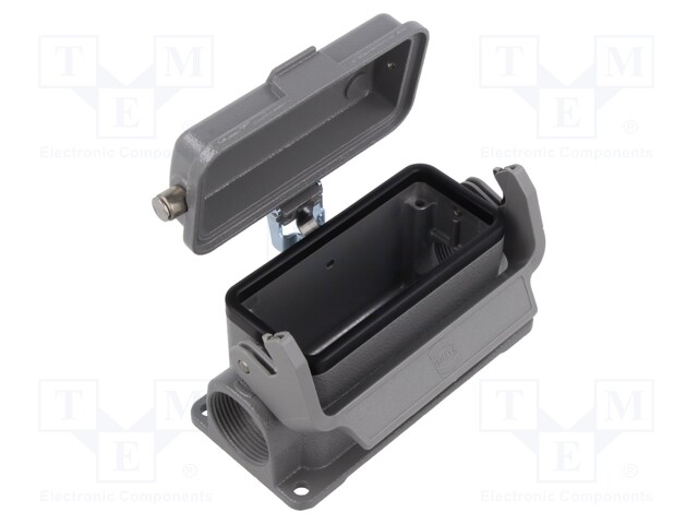 Han B Base SM LC 1 Lever Metal Cover