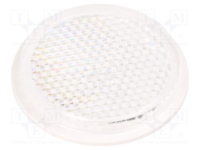 Reflector; Ø46x6.5mm; -20÷60°C; self-adhesive; IP69K