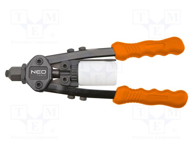 Riveting press; frontal