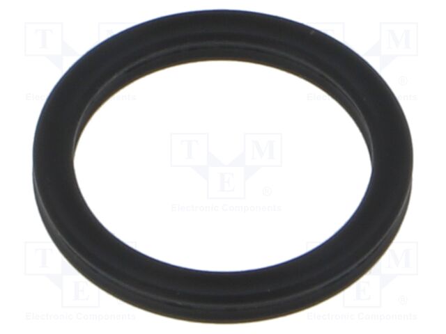 X-ring washer; FPM; Thk: 2.62mm; Øint: 18.72mm; -30÷200°C