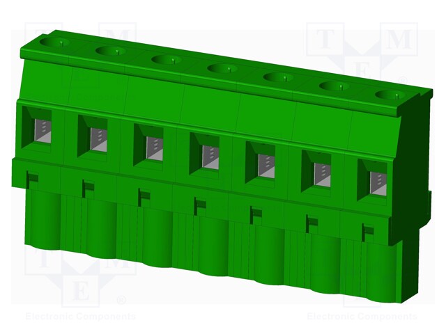 Connector: pluggable terminal block; plug; female; angled 90°