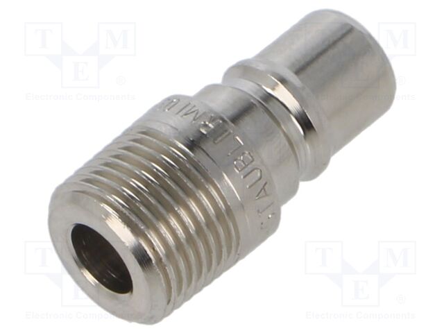 Thread: G 3/8" external; Splice terminal: plug; 9mm