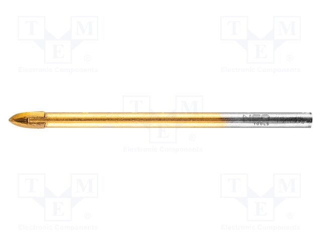 Drill bit; Ø: 5mm; L: 69mm; HM steel; Holder: cylindrical