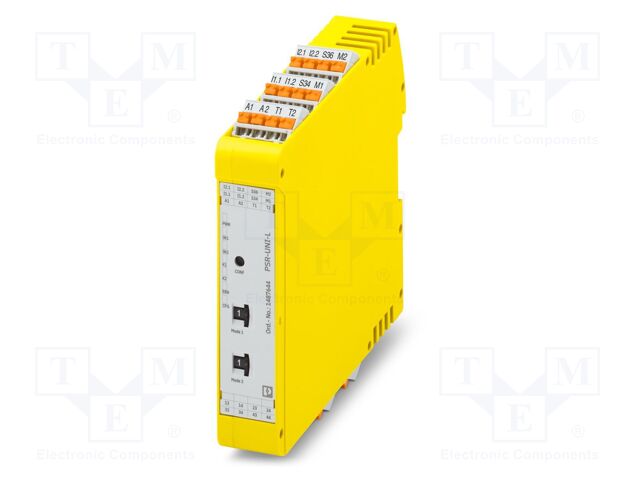 Module: safety relay; 24VDC; IN: 4; for DIN rail mounting; IP20