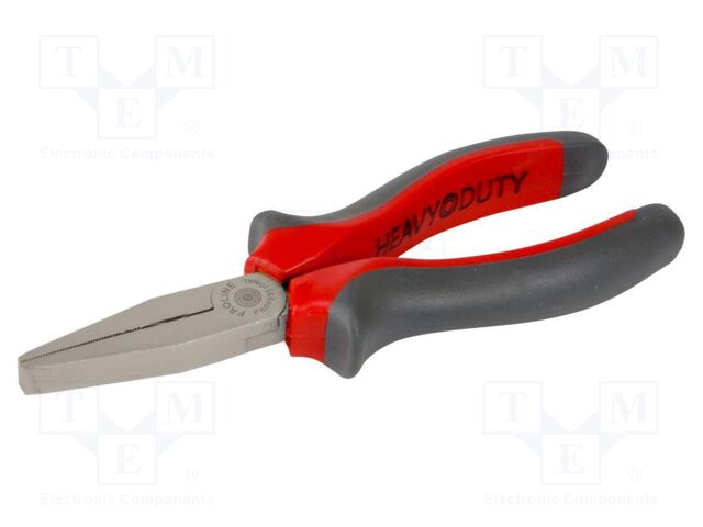 Pliers; flat; 160mm; HEAVY DUTY