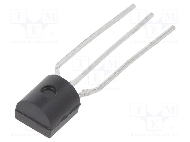 Transistor: NPN; bipolar; 80V; 1A; 0.8/2.75W; TO92