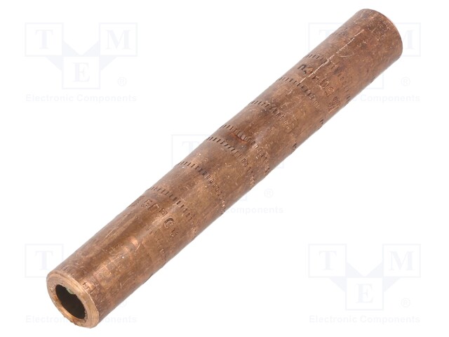 Tip: butt splice; non-insulated; copper; 50mm2; crimped; for cable