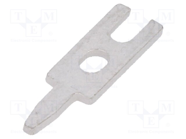 Solder lug; THT; brass; tinned