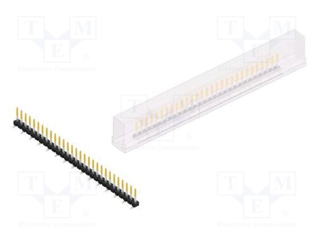 Connector: pin strips; pin header; male; PIN: 29; 2.54mm; SMT; 1x29