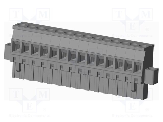 Connector: pluggable terminal block; plug; female; angled 90°