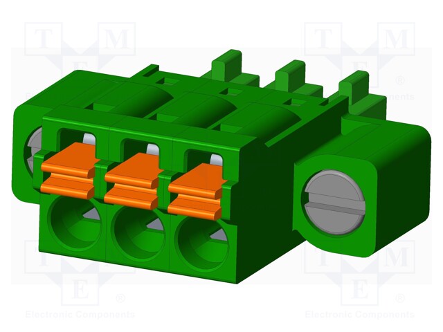 Connector: pluggable terminal block; plug; female; straight; 5.5A